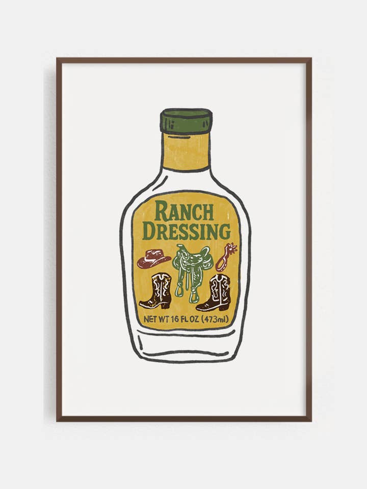 Póster de Aderezo Ranch para venta al por mayor de Intrigue Ink
