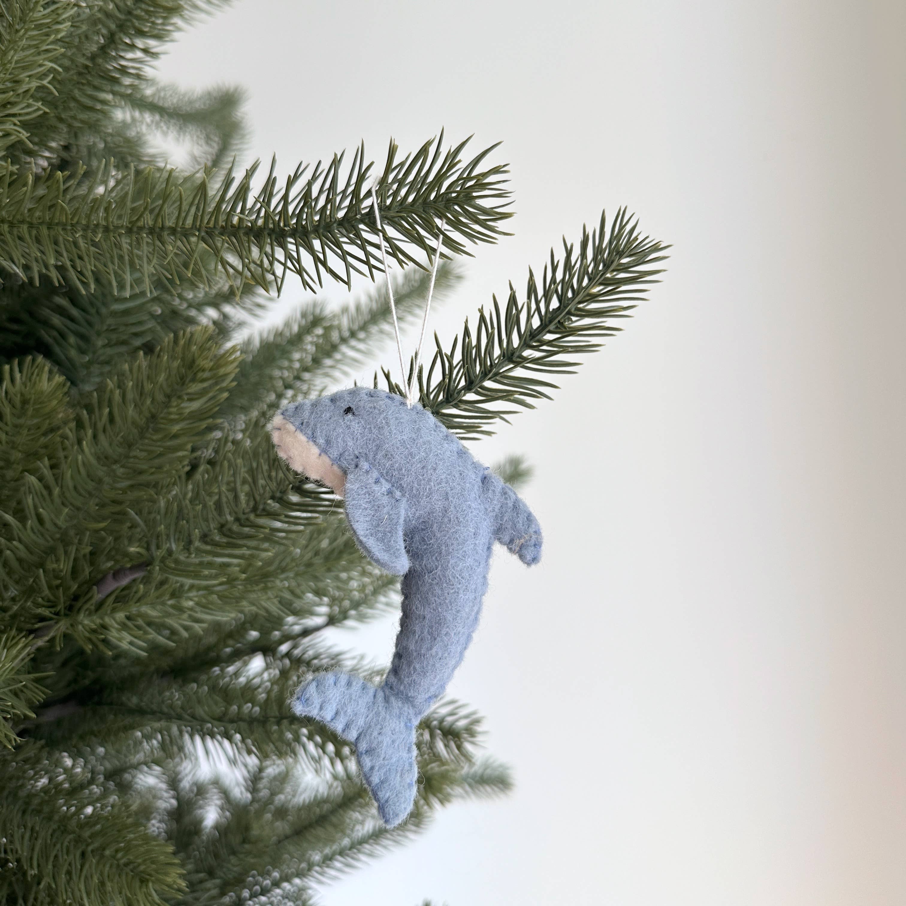 Ganapati – Engroshandel Julepyntsæt – Sæt med 6 filtpynt - havdyr8