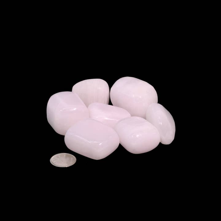 Stonebridge Imports - Wholesale Spiritual Stone/Crystal - Calcite Mangano A Tumbled Stones3
