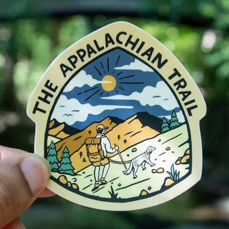 Appalachian Trail Guide | Sticker for wholesale by Menottees