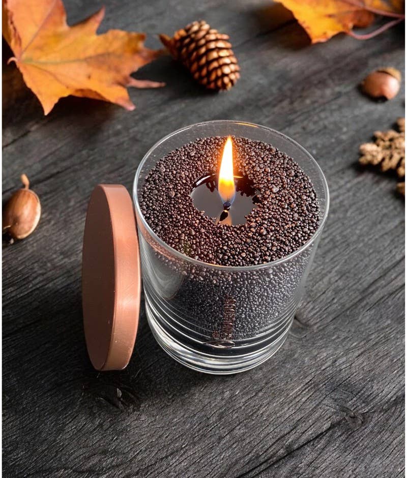 The Candledust - Vendita all'ingrosso Candela in vasetto - Candela nera in cera naturale senza profumo 160 g4