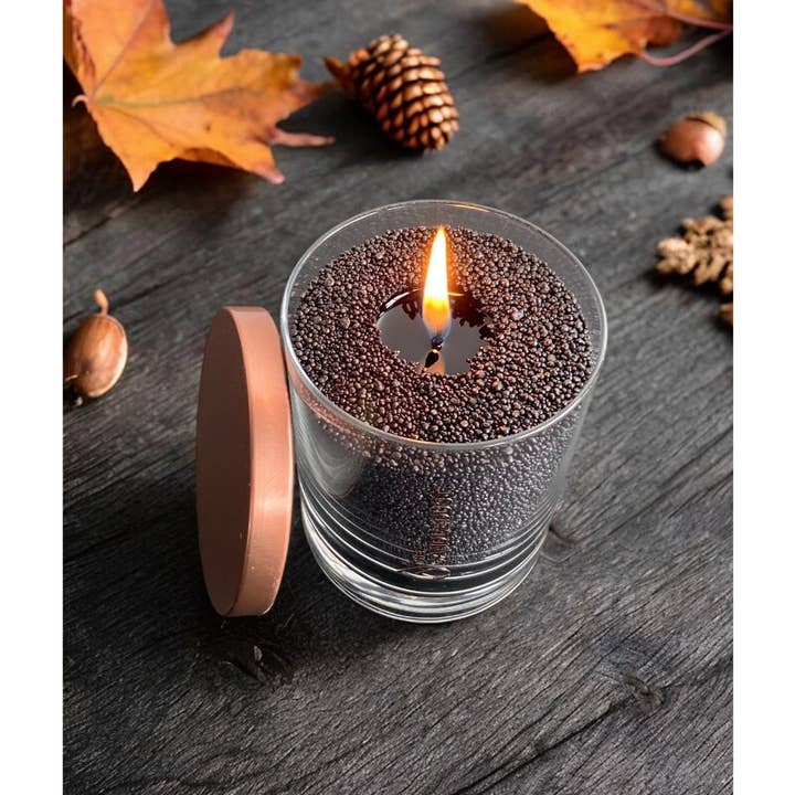 The Candledust - Vendita all'ingrosso Candela in vasetto - Candela nera in cera naturale senza profumo 160 g4
