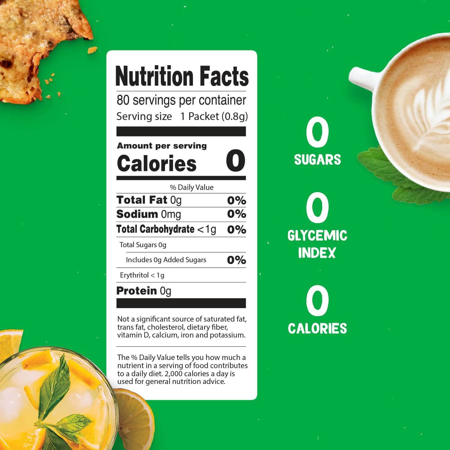 Pyure Organic - Wholesale Sugar/Sweetener - Organic Monk Fruit Sweetener Packets2