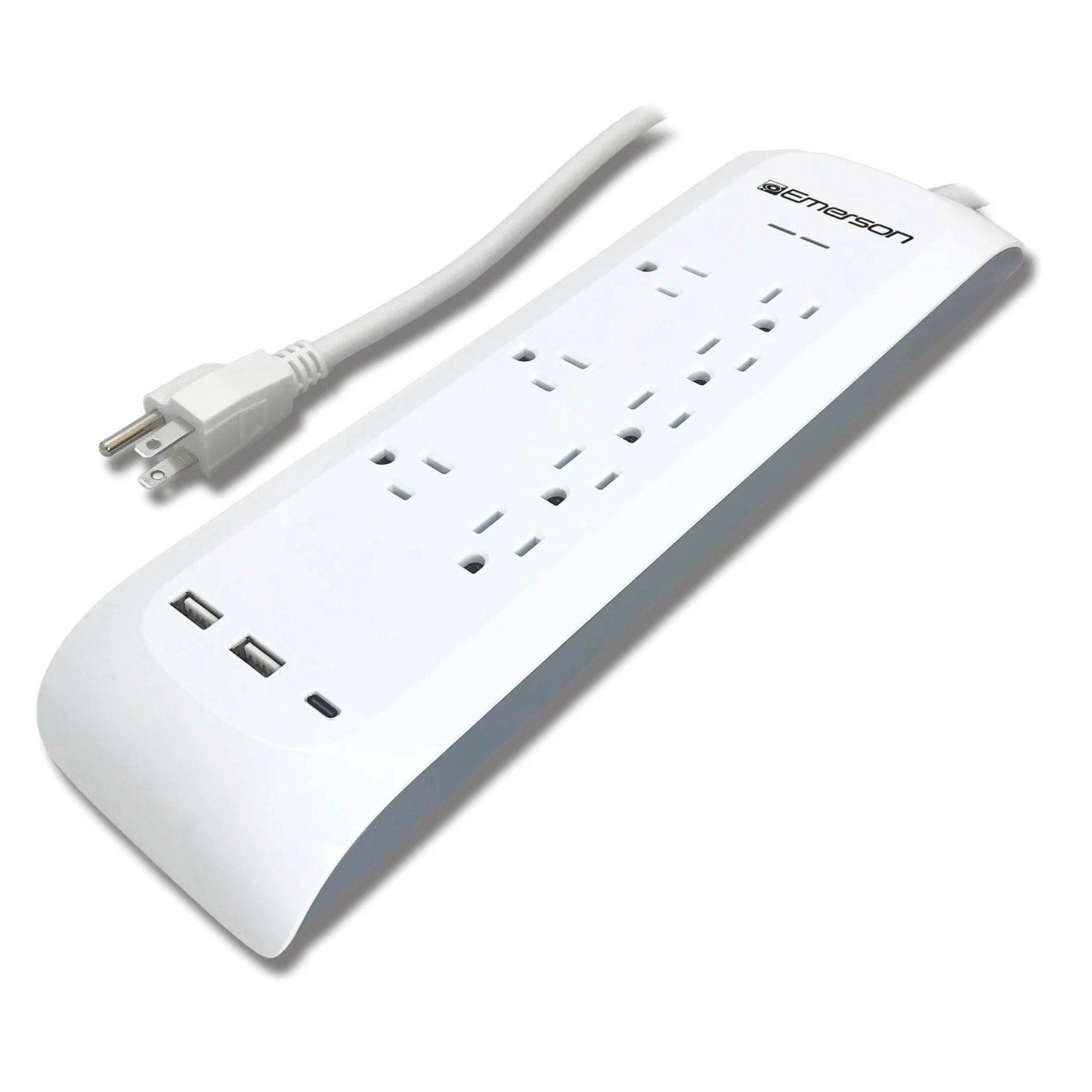 JupiterGear Home - Wholesale Power Adapter - Emerson 11-in-1 Multi-Outlet Surge Protector Charging System0