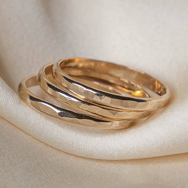 Textured Band for wholesale by Aja Jewelry