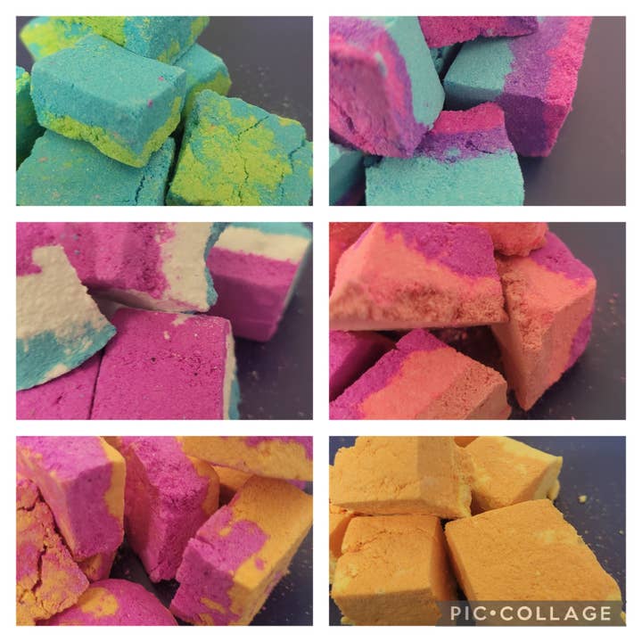 The Bubble Collective – wholesale Bath bomb/fizz – Foaming Bath Rocks1