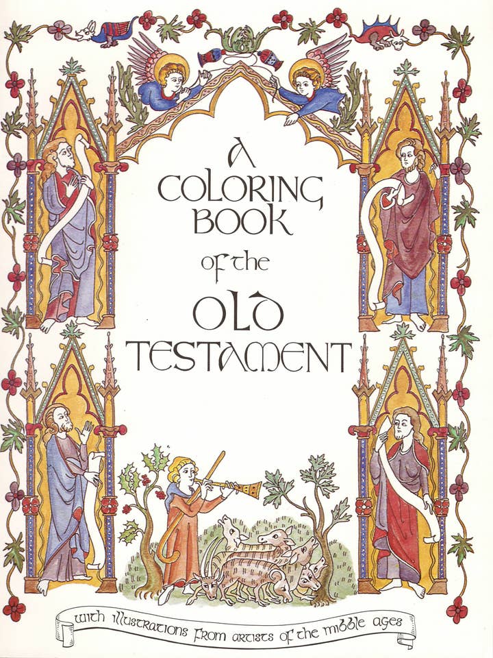 A Coloring Book of the Old Testament for wholesale by Bellerophon Books