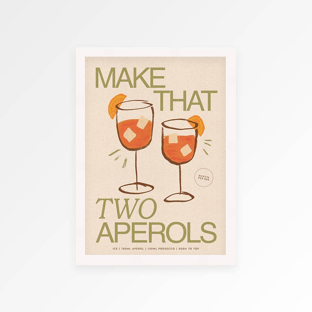 Proper Good - Wholesale Art Print - Aperol Print10