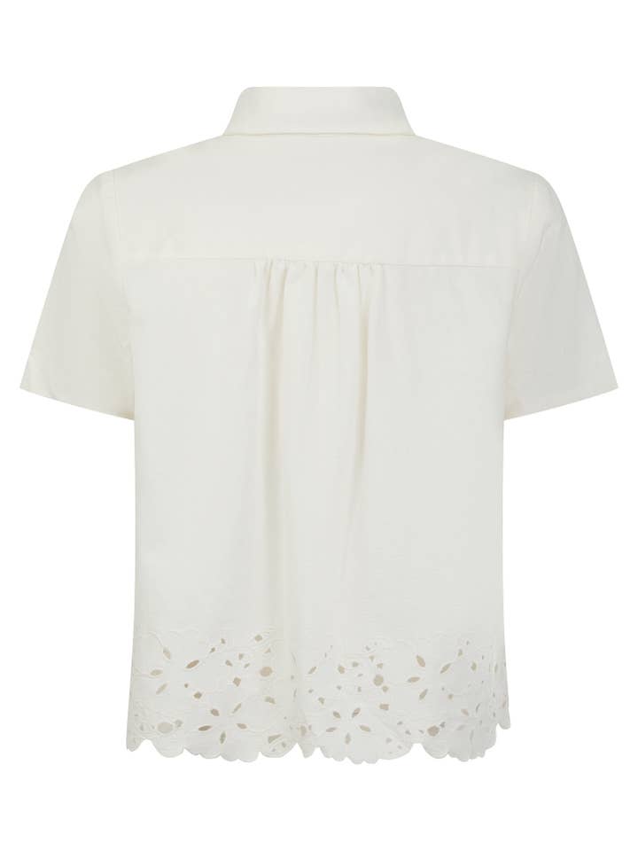 Jada Shirt - Natural for wholesale on Faire2