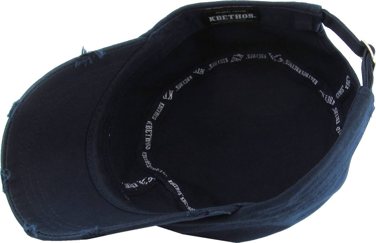 KBETHOS – wholesale Baseball cap – Men's – Distressed Army Cap (Adjustable)41
