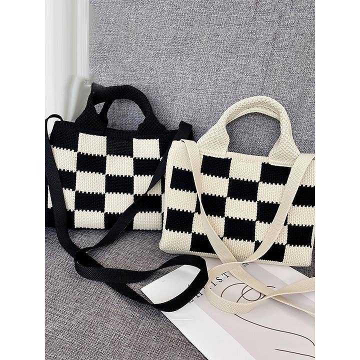 ShieldChic - Wholesale Crossbody Bag - Women's - Checkerboard Crossbody Bags8