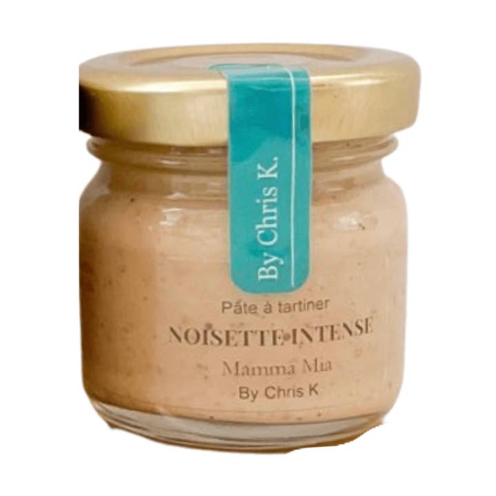 Pâte à tartiner NOISETTE INTENSE, Mamma Mia- 40g pour la vente par By Chris K.