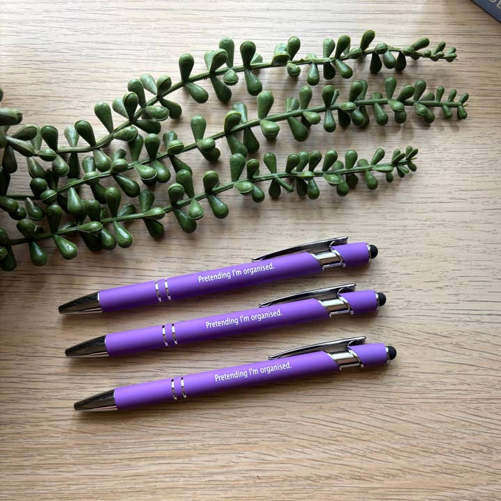 So tun, als wäre ich organisiert. Stift/Stylus für den Großhandel von Peachi Lane