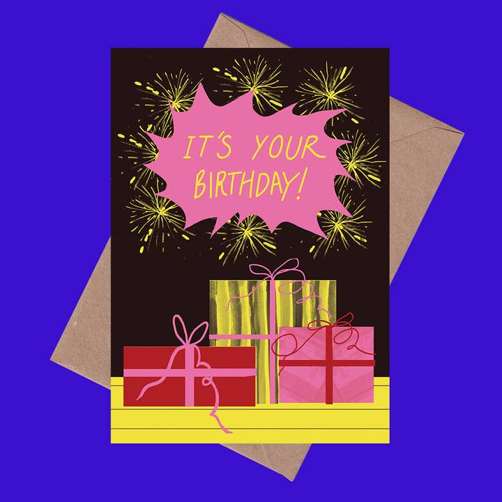 Das ist deine Geburtstagskarte | Happy-Birthday-Karte | Unisex-Karte für den Großhandel von Tomekah George