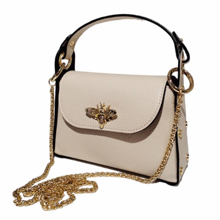 JIJOU CAPRI - Wholesale Crossbody bag β Women's - Maya Bumble Bee Leather Mini Crossbody Bag JIJOU CAPRI5