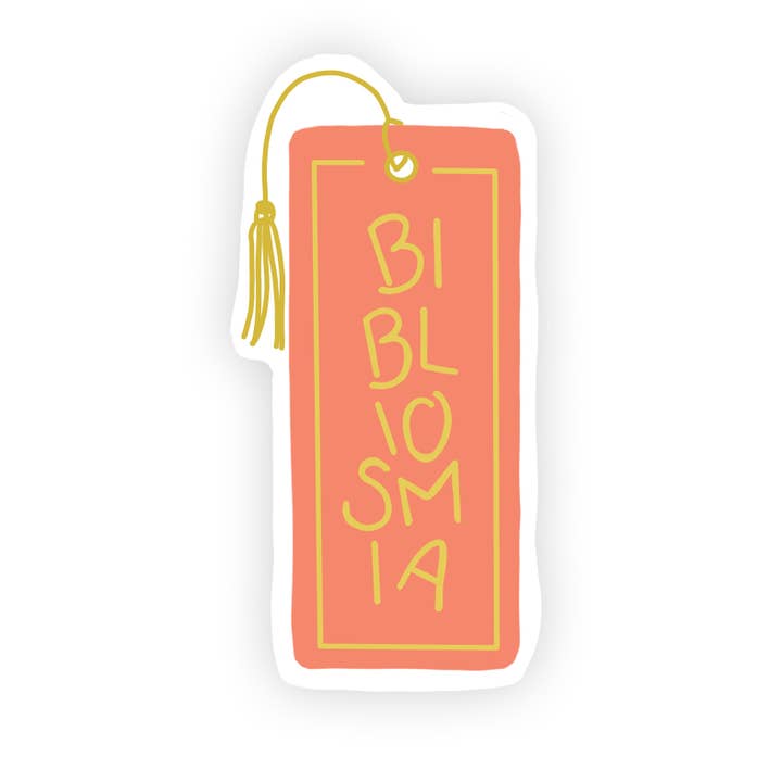 Bonita pegatina de vinilo con tema de marcadores - Bibliosmia para venta al por mayor de funday goods