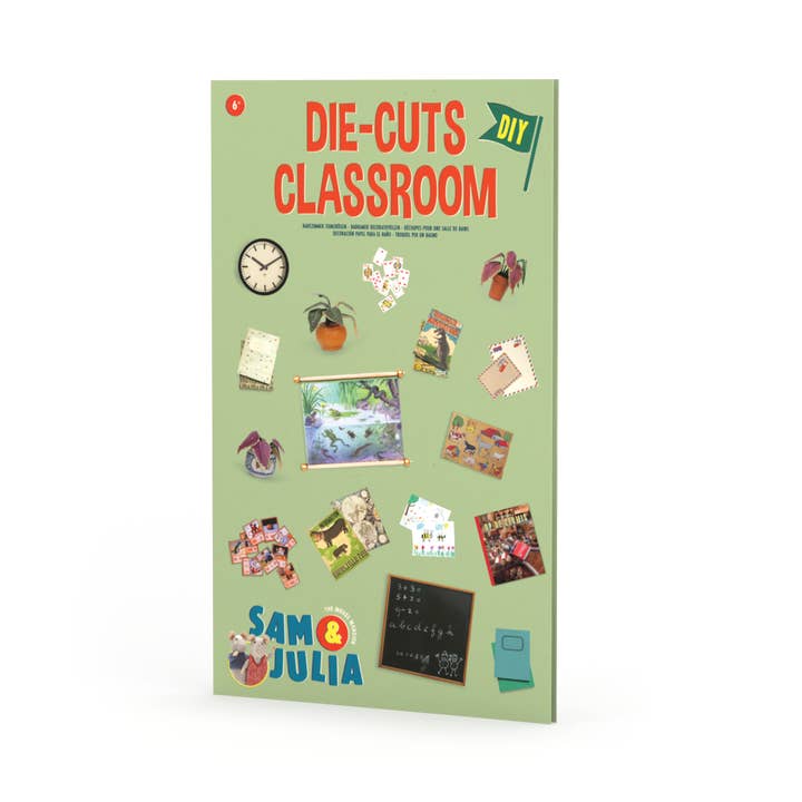 Kinderen knutselen - Die-cuts klaslokaal - Het Muizenhuis voor wholesale door Het Muizenhuis