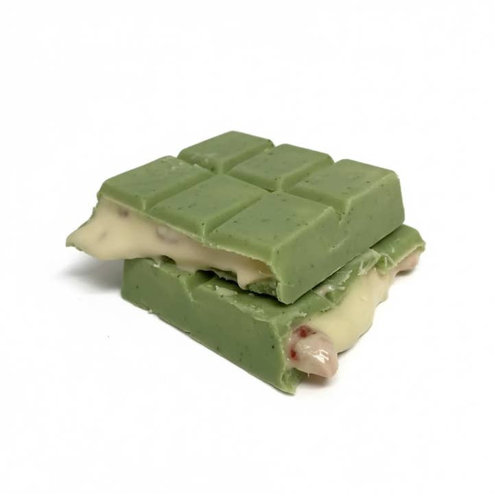 Aladdin - Wholesale Chocolate Bar - Matcha Strawberry Chocolate 100g Turkish Halal Confection3