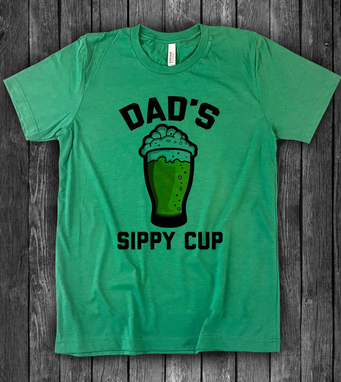 House Of Rodan - Venta al por mayor Camiseta estampada - Hombre - Dad's Sippy Cup - Camiseta divertida para regalo para el día del padre2