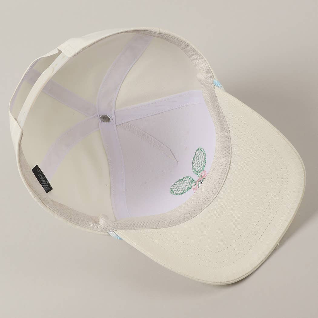 Fashion City – wholesale Truckerkeps – Unisex – Keps med broderade tennisracketar och band7