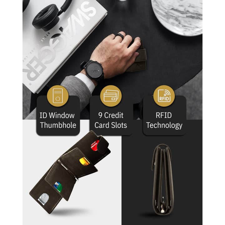 Access Denied Accessories – wholesale Wallet - Men’s – Bifold Wallet With Removable Money Clip Snap Closure19