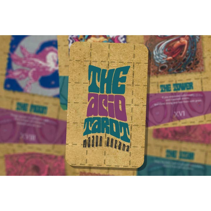 IBIZA TAROT - Vendita all'ingrosso Tarocchi - The Acid Tarot - Arcani Maggiori - LSD Tarot1