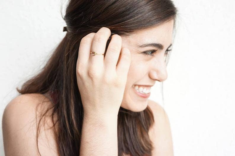 Simply Chic Jewelry - Wholesale Band/Stacked Ring - Crescent Moon Stacking Ring3