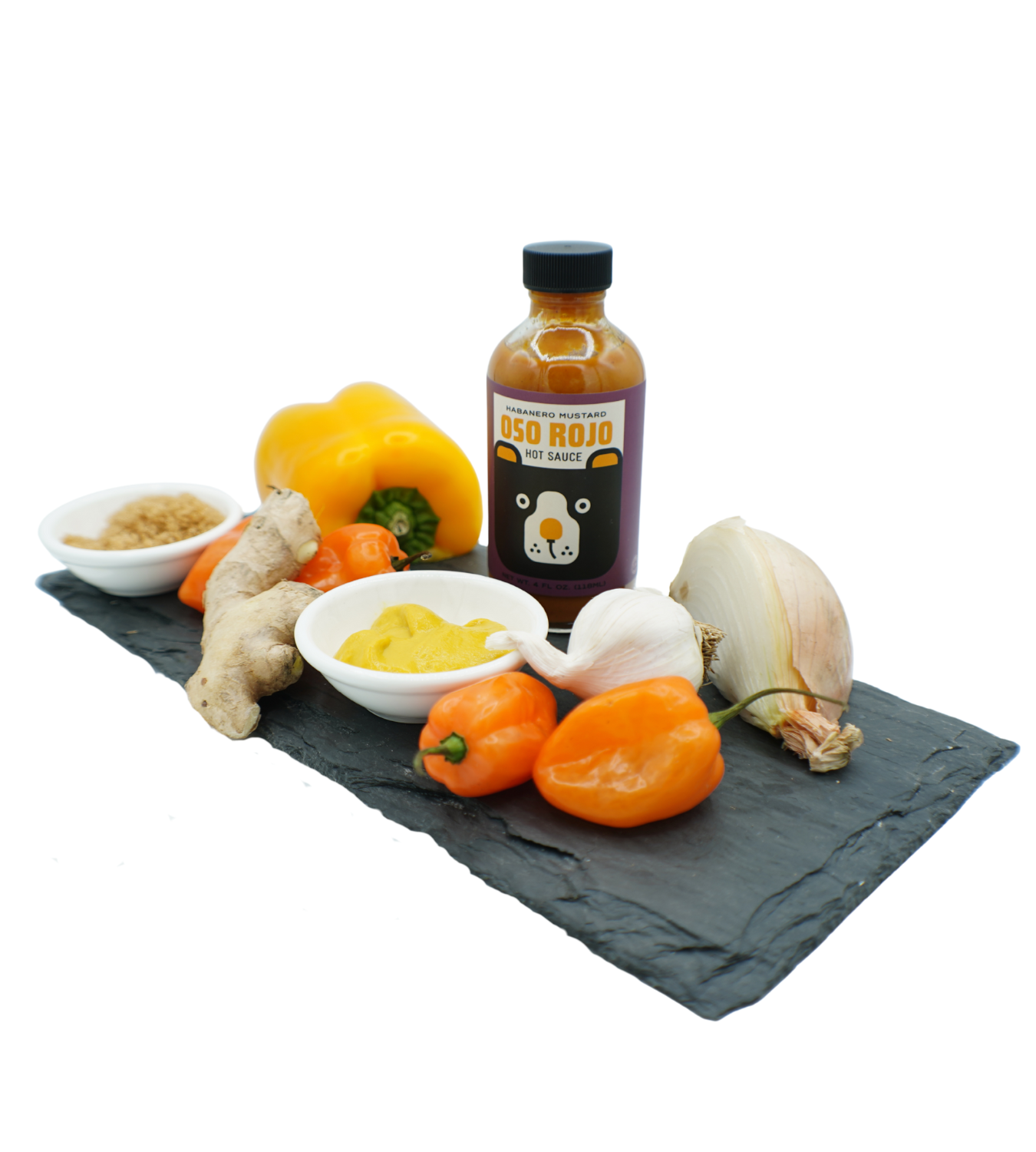 Oso Rojo Hot Sauce - Wholesale Hot Sauce - Habanero Mustard - Oso Rojo Hot Sauce 4oz3
