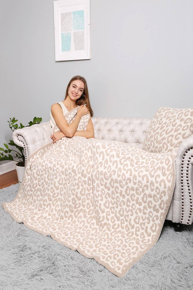 Hana - Wholesale Throw Blanket - Luxury Soft Leopard Print Throw Blanket23