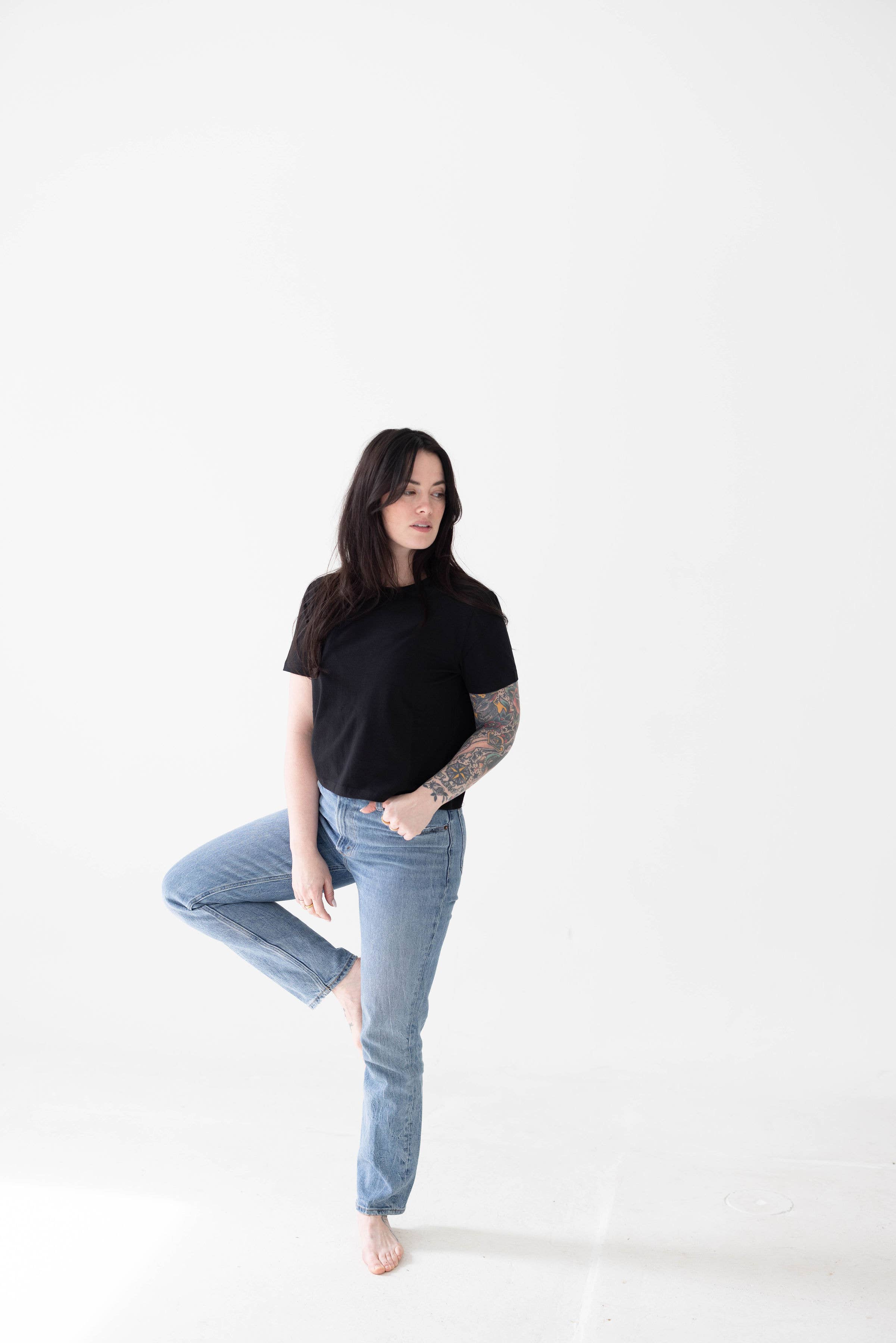 Polished Prints - Wholesale T-Shirt - Women's - The Mom Crop, Basic Tee, Organic Tee, Basic Crop Top, Plus1