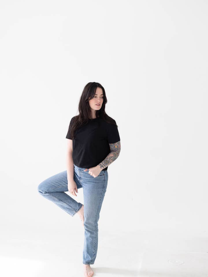 Polished Prints - Wholesale T-Shirt - Women's - The Mom Crop, Basic Tee, Organic Tee, Basic Crop Top, Plus1