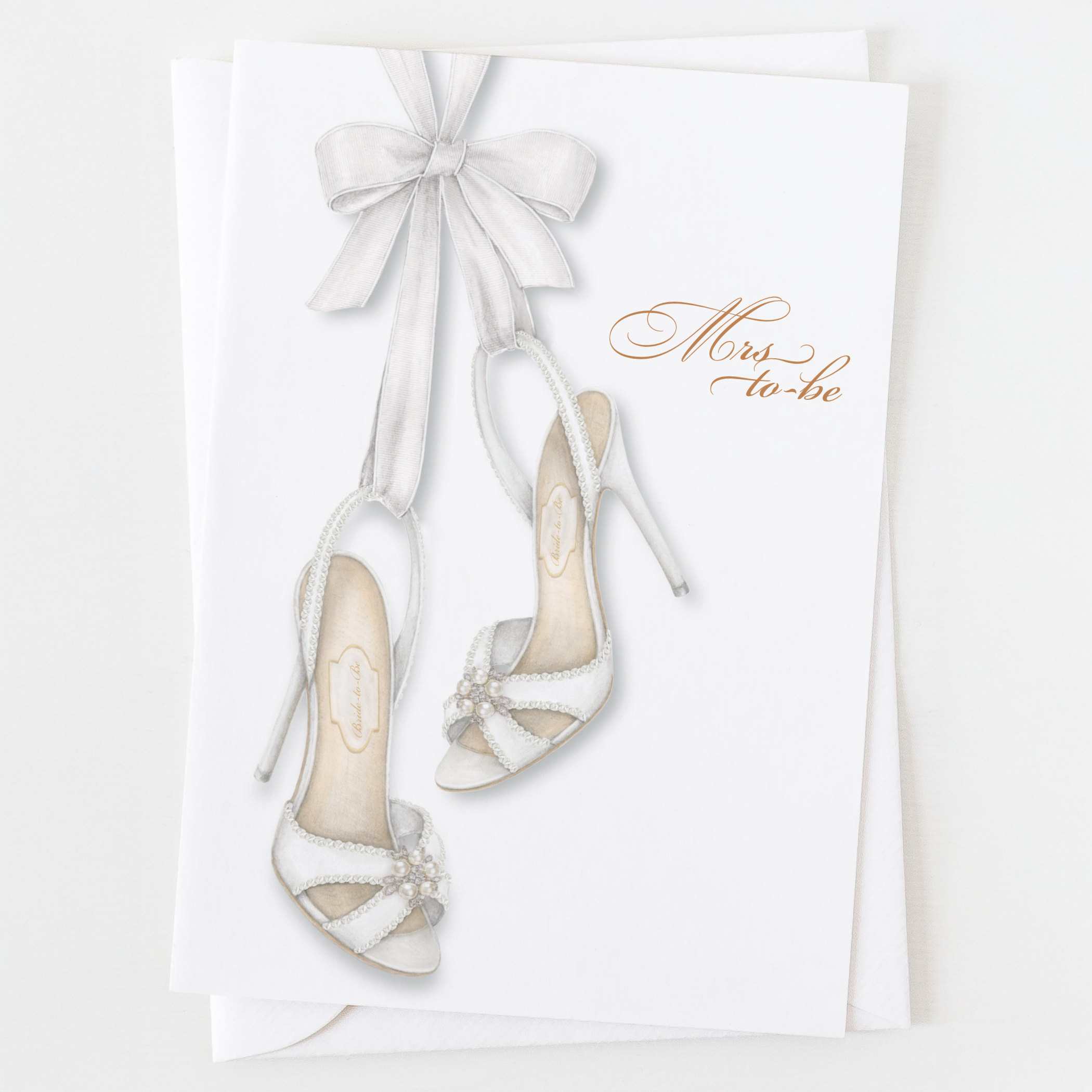 Ann Scott Design – wholesale Bridal shower card – Mrs-to-Be Bridal Shower Greeting Card C_17140