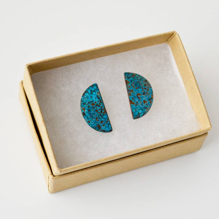 Stephanie Hopkins - Wholesale Stud/Post Earrings - Crescent Stud Earrings