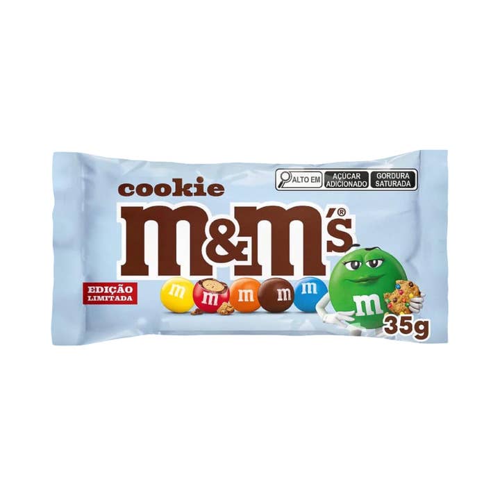 Brazil M & M- M & M Cookies 35 g Units 18 Units for wholesale by iSweet.ca