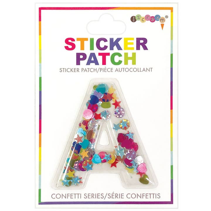 A Confetti Sticker Patch for wholesale by Iscream