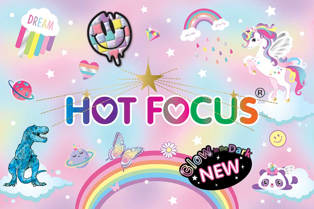 Hot Focus, Kids' Glow in the Dark Smart Watch, Bracelets & Pouch Set