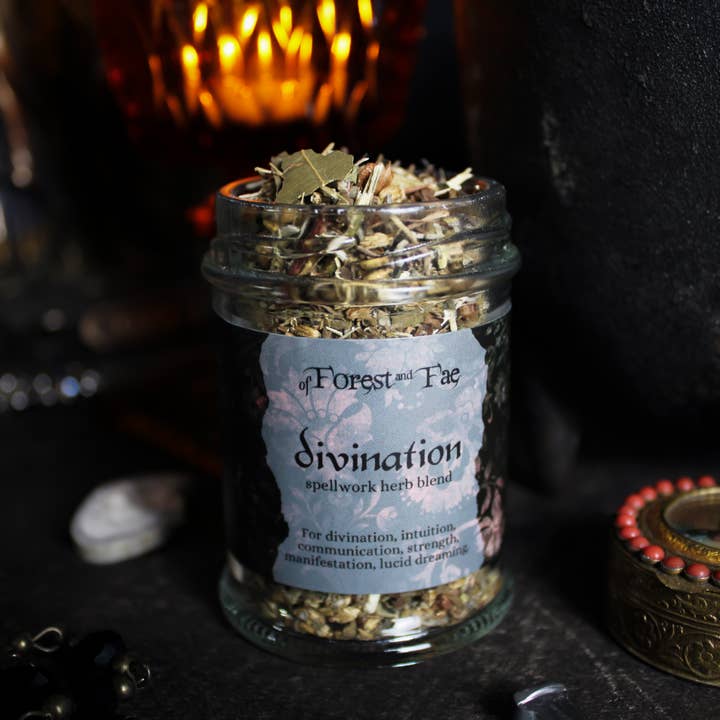 of Forest and Fae - Wholesale Meditation Supplies - Divination Spellwork Herb Blend • Lucid Dreams • Witchcraft