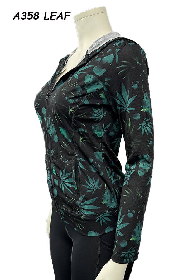 SSImport - Wholesale Athletic Jacket - Women's - A358 SPORTS HOODIE JACKET MIXED SIZES 12PCS/SET30