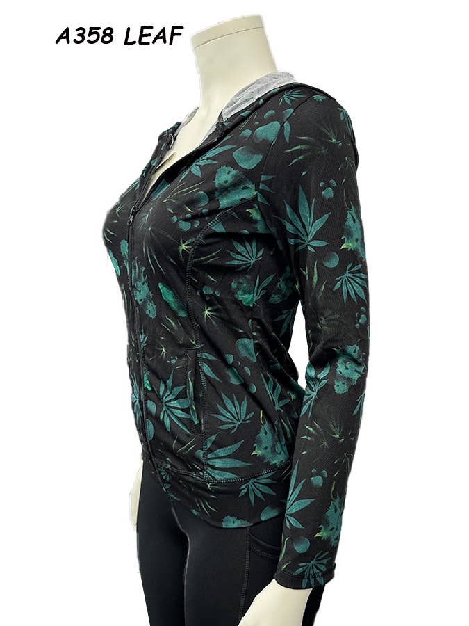 SSImport - Wholesale Athletic Jacket - Women's - A358 SPORTS HOODIE JACKET MIXED SIZES 12PCS/SET30