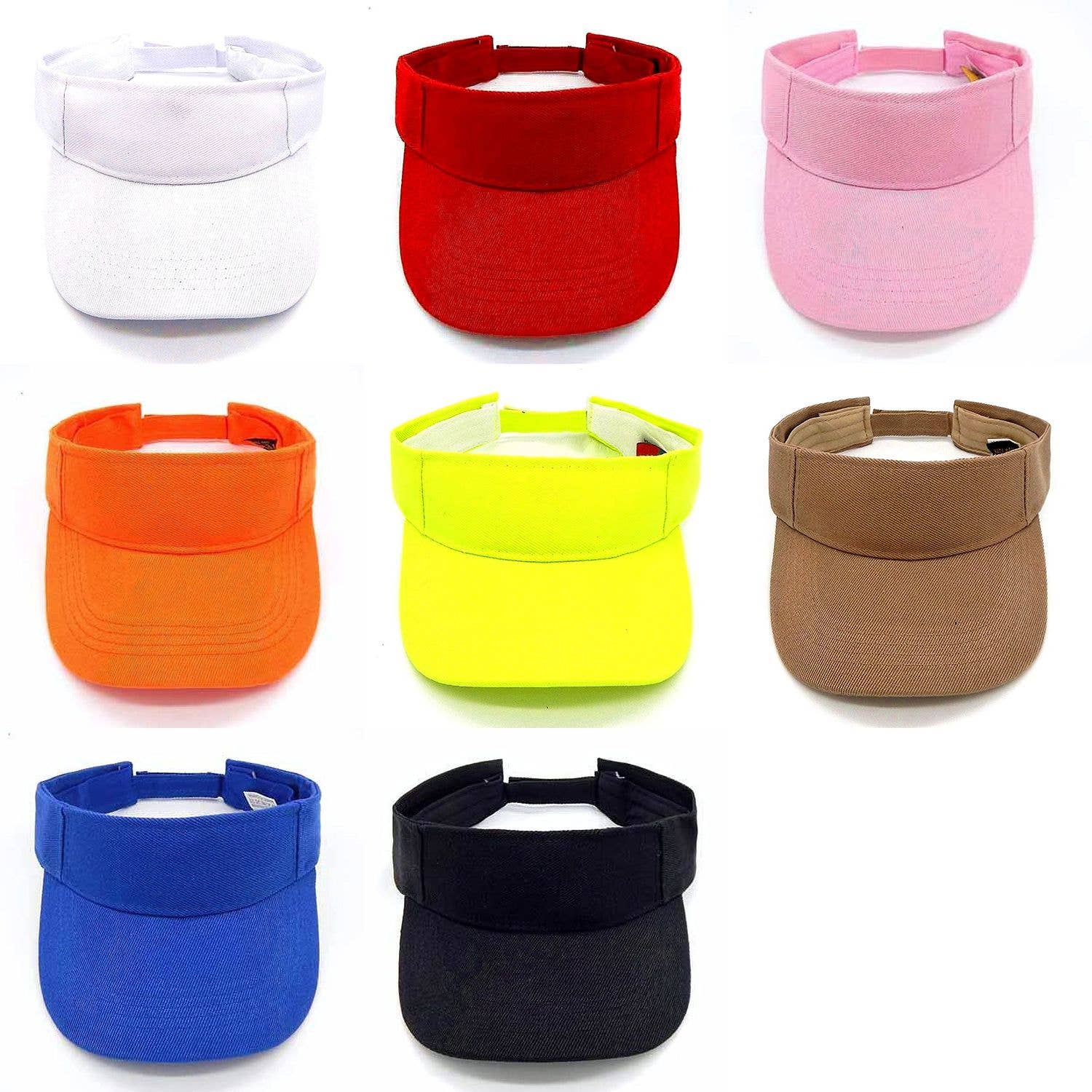 Diacly - Wholesale Visor - Women's - Basic Solid Color Sun Visor11