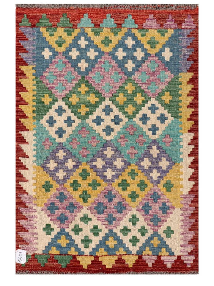 Tappeto Kilim Maimana Afghanistan - 121 x 82 cm per la vendita all'ingrosso da parte di Imaco Rugs