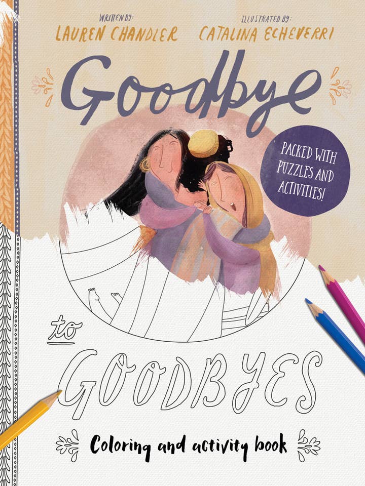 Goodbye to Goodbyes Coloring and Activity Book for wholesale by The Good Book Company