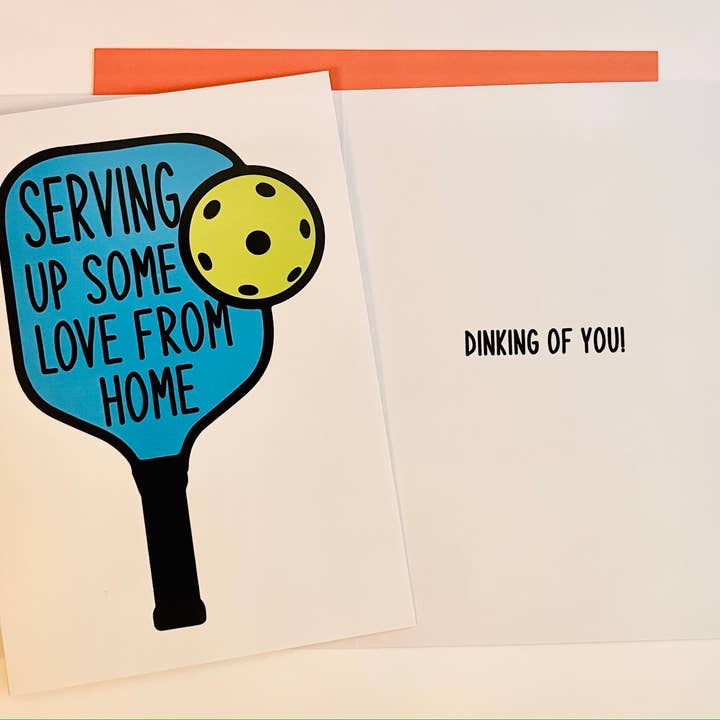 Serving Up Some Love From Home (Pickleball) for wholesale by Sunny Marshmallow