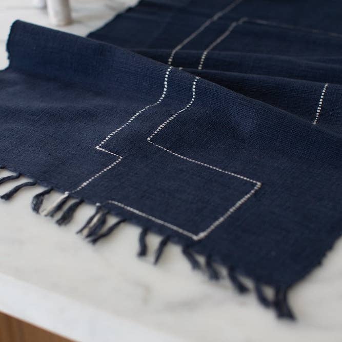 Sabahar - Wholesale Table Runner - Rift Valley Handwoven Ethiopian Cotton Table Runner15