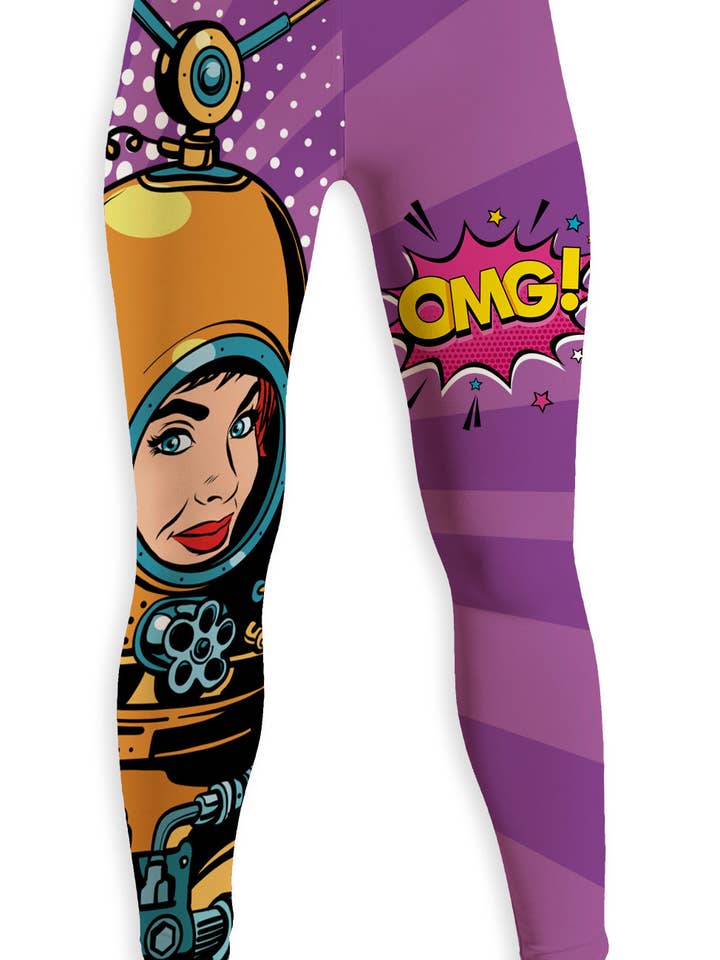 Leggings da sub pin up a pois Fishikii | LEG.60 per la vendita all'ingrosso da parte di Fishikii