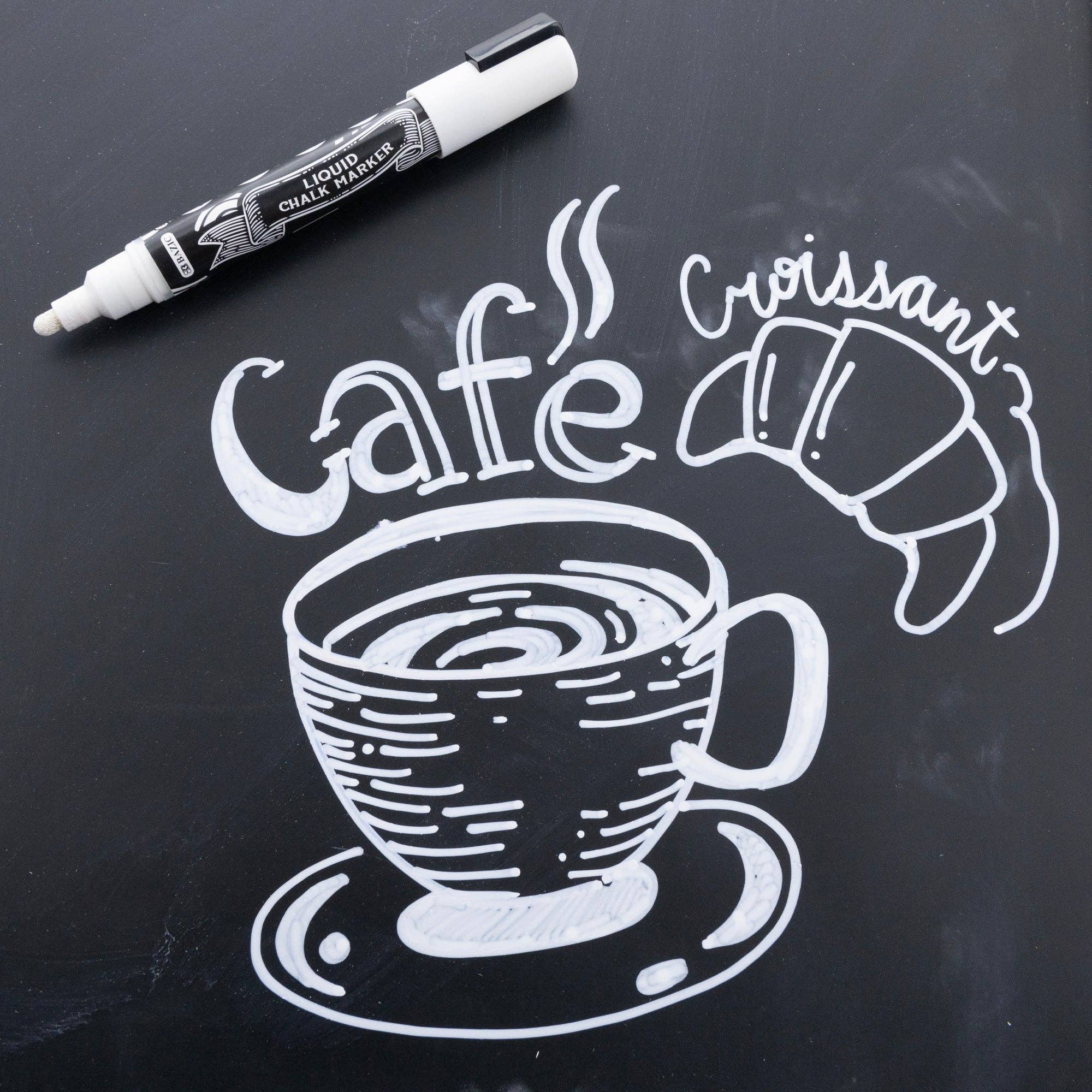 Luna Office Supply -  Everyday Essential - Wholesale Marker - White Liquid Chalk Markers5