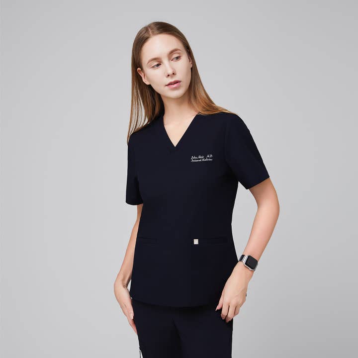 ZENIR - Wholesale Healthcare uniform – Women's - Zenir | W-Double Pocket Scrub Top17
