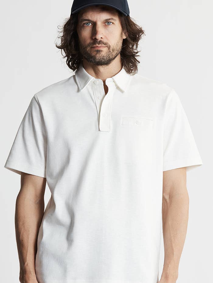 Reverse Slub Polo for wholesale by JACHS NY