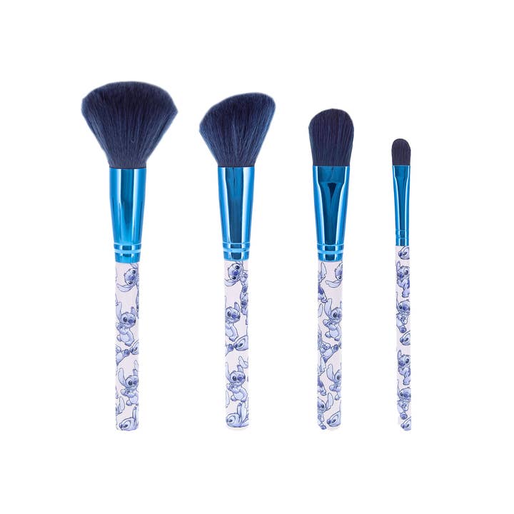 Mad Beauty - Vendita all'ingrosso Set di pennelli da trucco - Set di pennelli cosmetici in denim Mad Beauty Disney Stitch