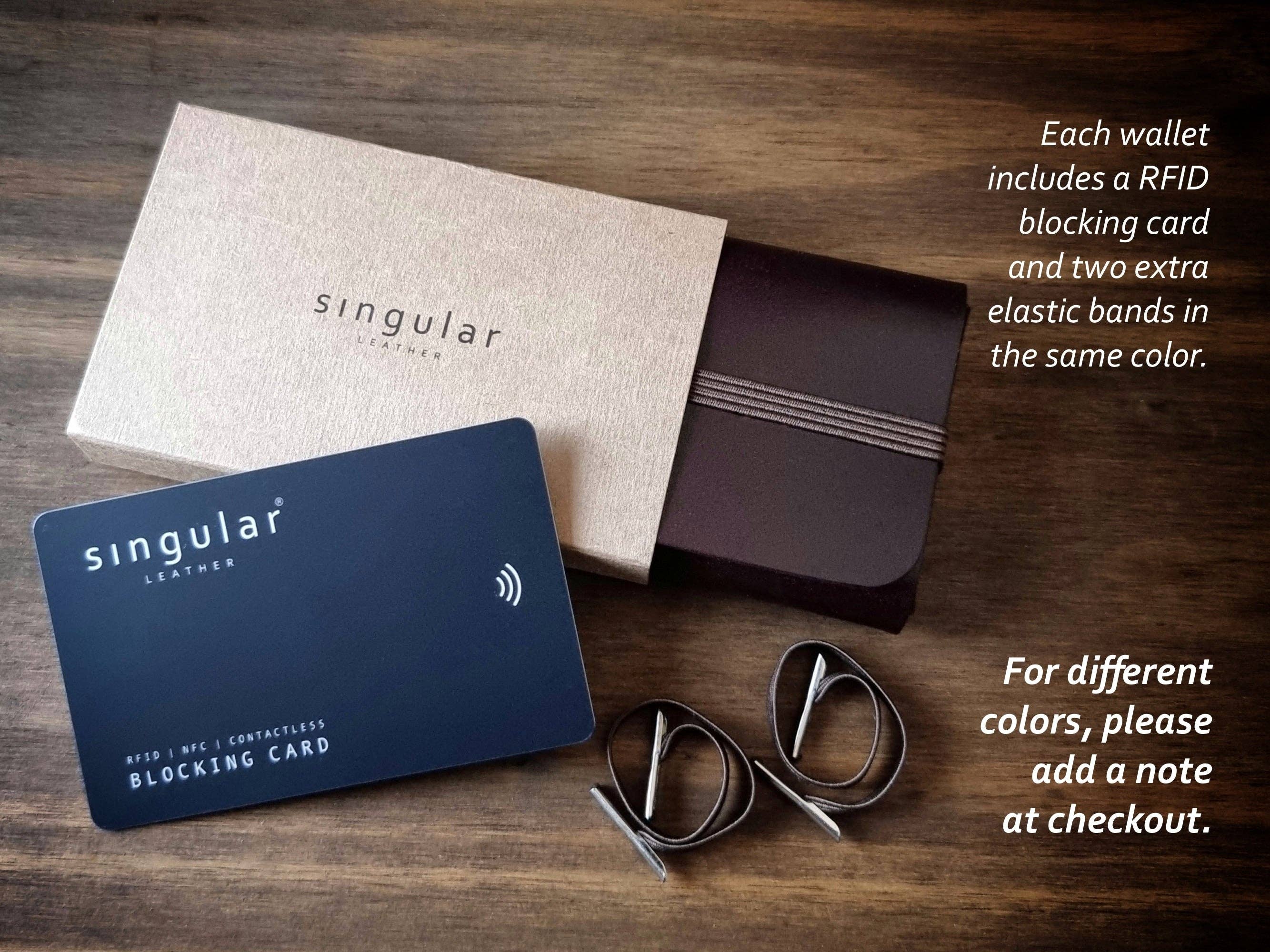 Singular Leather – wholesale Plånbok - Unisex – Mörkbrun Läderplånbok - Minimalistisk och Anpassningsbar3